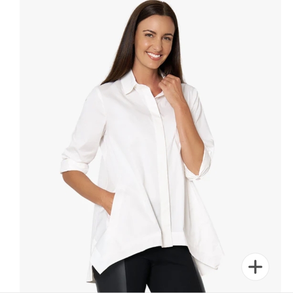 Stella Carakasi Works Every Time Shirt soft white size medium - Picture 3 of 13